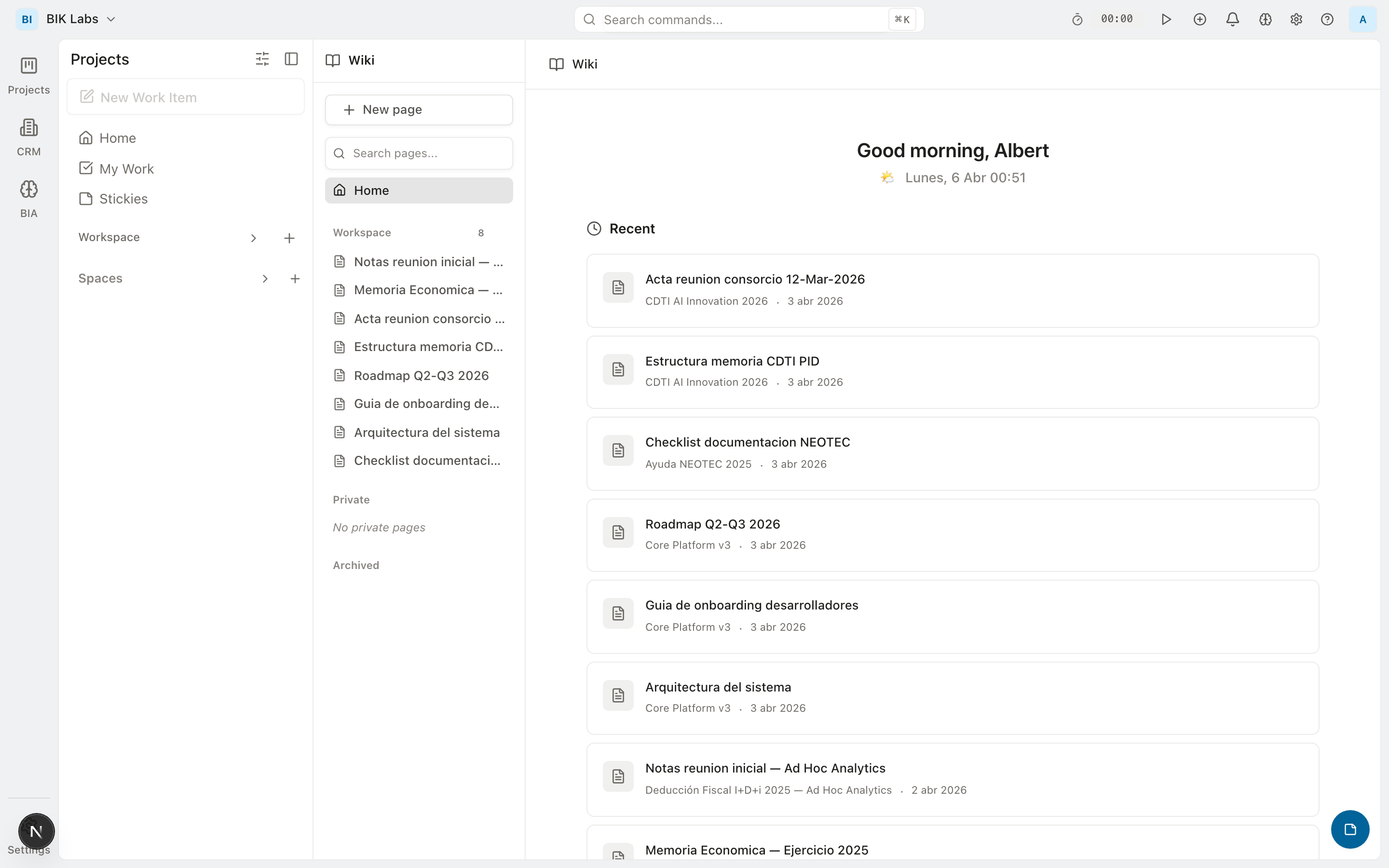 Jerarquía de páginas